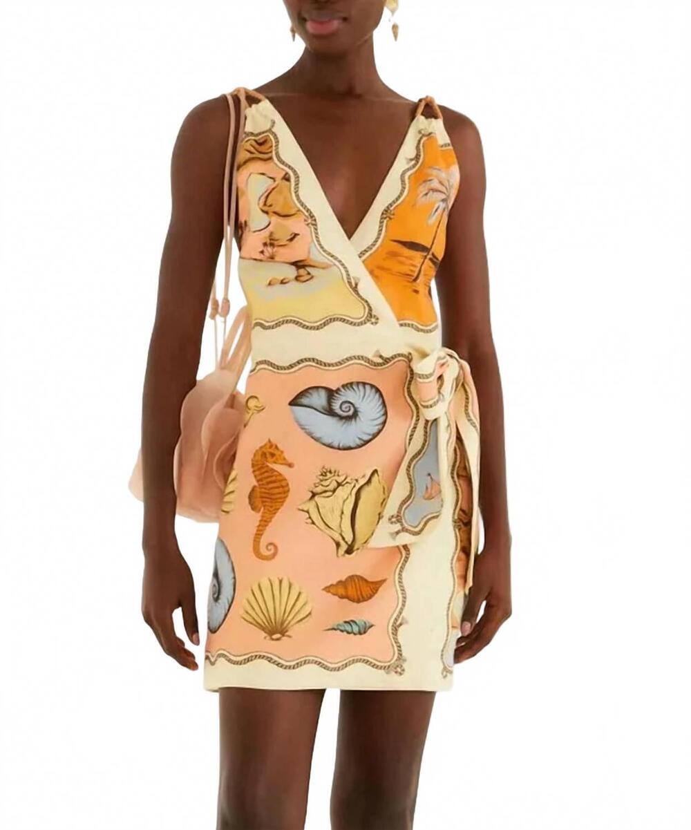 NEW FARM RIO souvenir mini dress in rio mixed